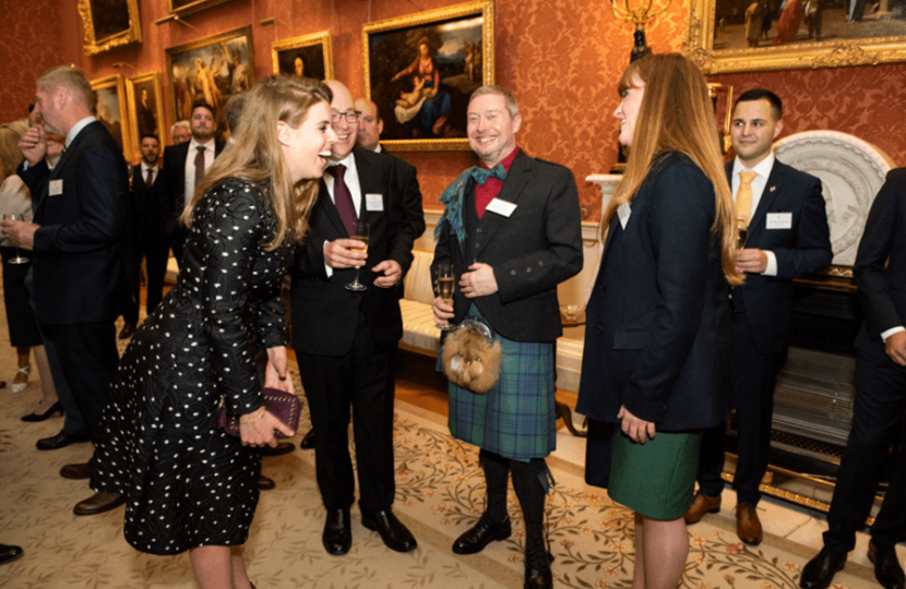 Kelly meeting with Princess Beatrice of York